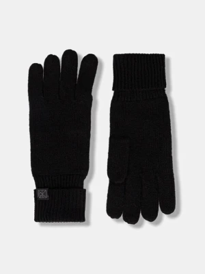 Calvin Klein rękawiczki kaszmirowe