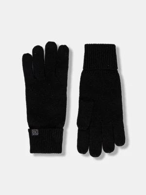 Calvin Klein rękawiczki kaszmirowe męskie kolor czarny LV14D8016G