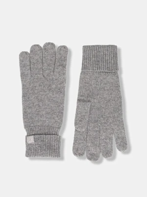 Calvin Klein rękawiczki kaszmirowe męskie kolor szary LV14D8016G