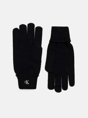 Calvin Klein rękawiczki męskie kolor czarny LV14D8019G