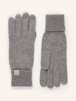 Calvin Klein Rękawiczki Z Kaszmiru grau