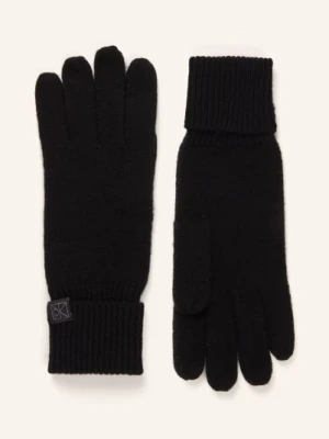 Calvin Klein Rękawiczki Z Kaszmiru schwarz