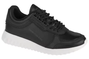 Calvin Klein Runner Laceup YW0YW00375-BEH, Damskie, Czarne, buty sneakers, skóra licowa, rozmiar: 37