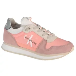 Calvin Klein Runner Laceup YW0YW00462-TA9, Damskie, Różowe, buty sneakers, tkanina, rozmiar: 38