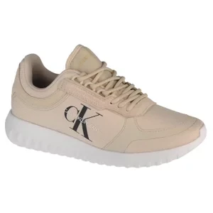 Calvin Klein Runner Laceup YW0YW00466-AEO, Damskie, Beżowe, buty sneakers, tkanina, rozmiar: 37