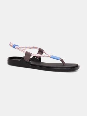 Calvin Klein sandały damskie BEACH SANDAL ROPE PU 2 czarny