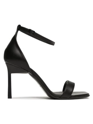 Calvin Klein Sandały Geo Stiletto Sandal 90Hh HW0HW01610 Czarny