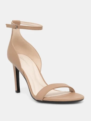 Calvin Klein sandały HEEL SANDAL 90 - LTH