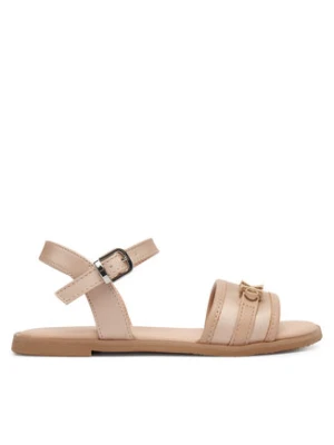 Calvin Klein Sandały Velcro Sandal V3A2-83248-1906 S Różowy