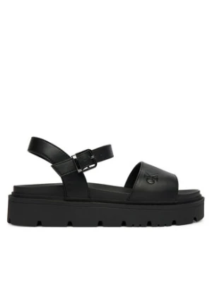 Calvin Klein Sandały Velcro Sandal V3A2-83255-0326 Czarny