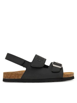 Calvin Klein Sandały Velcro V3X2-83328-0315 D Czarny