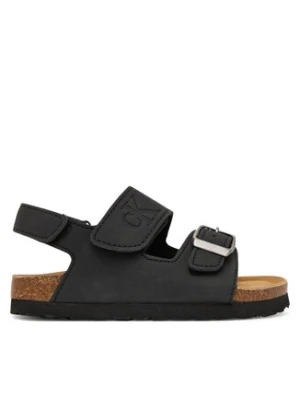 Calvin Klein Sandały Velcro V3X2-83328-0315 M Czarny