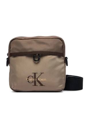 Calvin Klein Saszetka Bold Clrblk Square Crossobdy LV04D3519G Brązowy