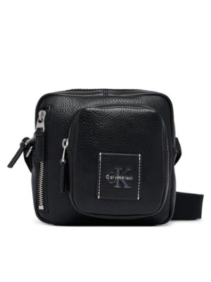 Calvin Klein Saszetka Bold Pebble Square Crossbody LV04D3450G Czarny