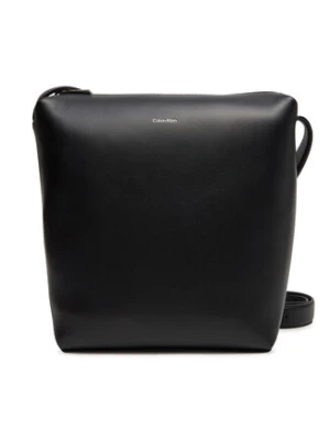 Calvin Klein Saszetka Ck Premium Leather Hobo Mini K50K512968 Czarny