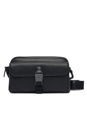 Calvin Klein Saszetka Emblem Hw Camera Bag LV04D3505G Czarny