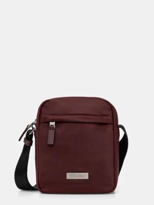 Calvin Klein saszetka kolor bordowy LV04D3180G