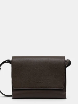 Calvin Klein saszetka kolor brązowy LV04D3034G