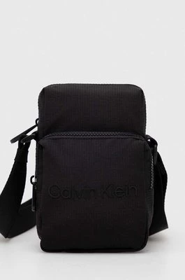 Calvin Klein saszetka kolor czarny