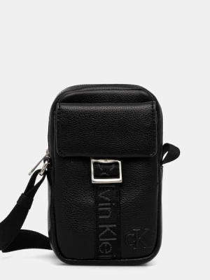 Calvin Klein saszetka kolor czarny LV04D1091G
