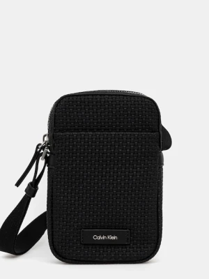 Calvin Klein saszetka kolor czarny LV04D3221G