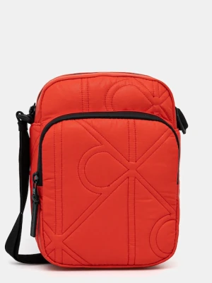 Calvin Klein saszetka kolor czerwony LV04D3164G