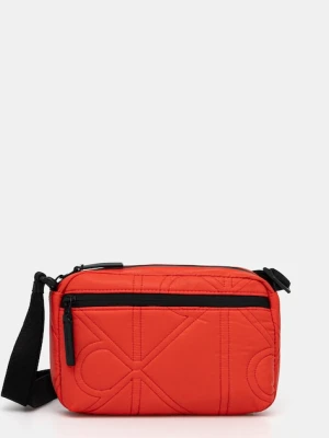 Calvin Klein saszetka kolor czerwony LV04D3192G