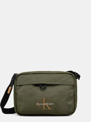 Calvin Klein saszetka kolor zielony LV04D3117G
