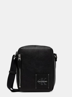 Calvin Klein saszetka męska z imitacji skóry czarny