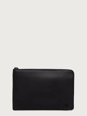 Calvin Klein saszetka męska z imitacji skóry czarny