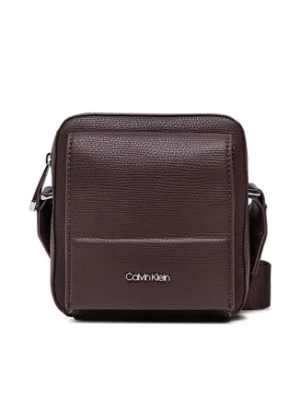 Calvin Klein Saszetka Minimalism Cube Reporter K50K509558 Brązowy