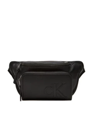 Calvin Klein Saszetka nerka Sculpted Impression Waistbag 38 LV04G3160G Czarny