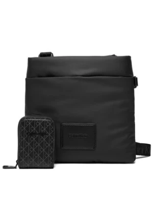Calvin Klein Saszetka Puffer Utility Flatpack LV04D3224G Czarny