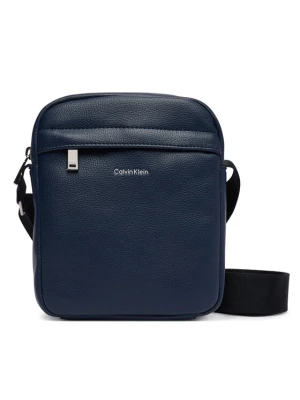 Calvin Klein Saszetka Raised Reporter LV04D3160G Granatowy