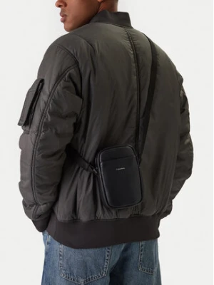 Calvin Klein Saszetka Raised Slim Reporter LV04D3278G Czarny