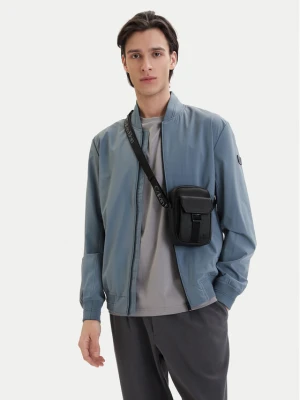 Calvin Klein Saszetka Webbing Strap Slim Reporter LV04D3281G Czarny
