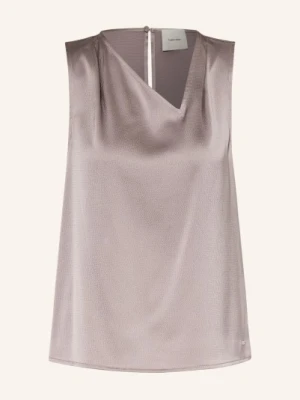 Calvin Klein Satynowa Bluzka rosa