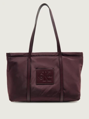 Calvin Klein Shopperka bordowy