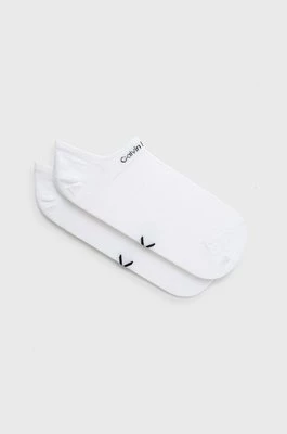 Calvin Klein Skarpetki (2-pack) damskie kolor biały