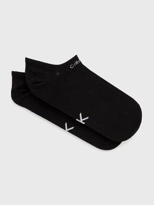 Calvin Klein Skarpetki (2-pack) damskie kolor czarny 701218774