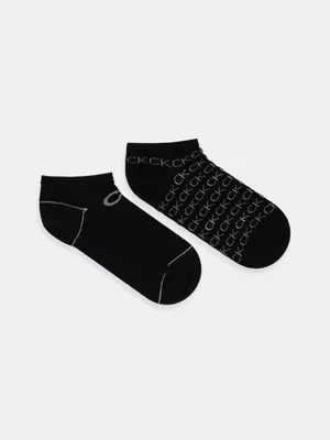 Calvin Klein skarpetki (2-pack) damskie kolor czarny 701218779