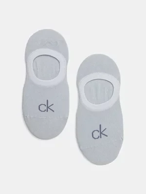 Calvin Klein skarpetki 2-pack damskie kolor niebieski 701228801