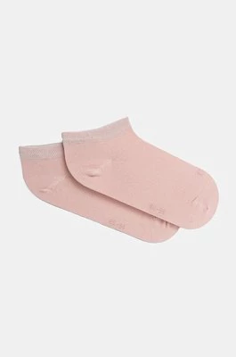 Calvin Klein skarpetki 2-pack damskie kolor różowy 701230614