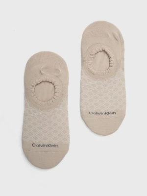 Zdjęcie produktu Calvin Klein Skarpetki (2-pack) damskie kolor transparentny 701218787