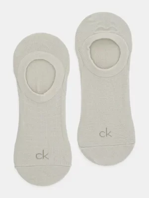 Calvin Klein skarpetki 2-pack męskie kolor beżowy 701231366