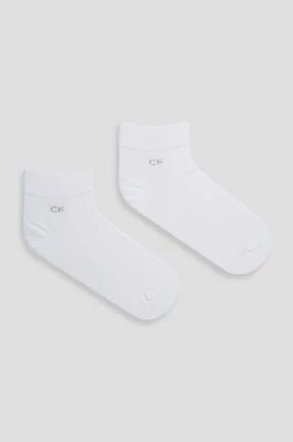 Calvin Klein Skarpetki (2-pack) męskie kolor biały 701218706