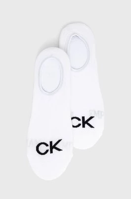 Calvin Klein Skarpetki (2-pack) męskie kolor biały 701218716