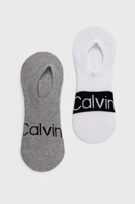 Calvin Klein Skarpetki (2-pack) męskie kolor biały 701218713