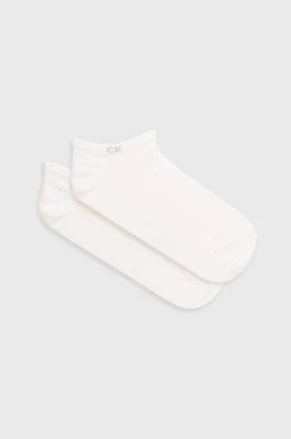 Calvin Klein Skarpetki (2-pack) męskie kolor biały 701218707