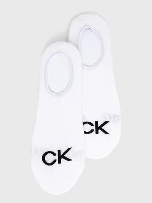 Calvin Klein Skarpetki (2-pack) męskie kolor biały 701218716